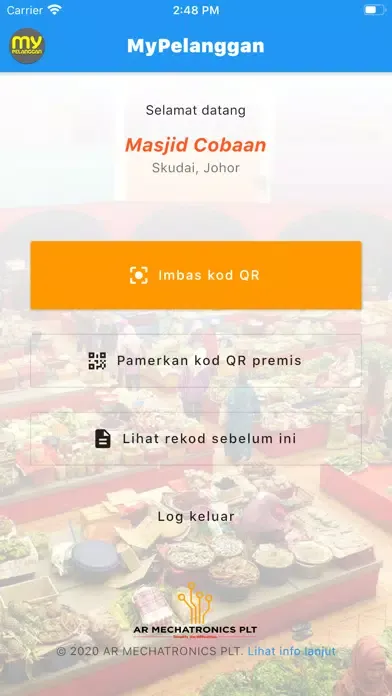 Screenshot di MyPelanggan